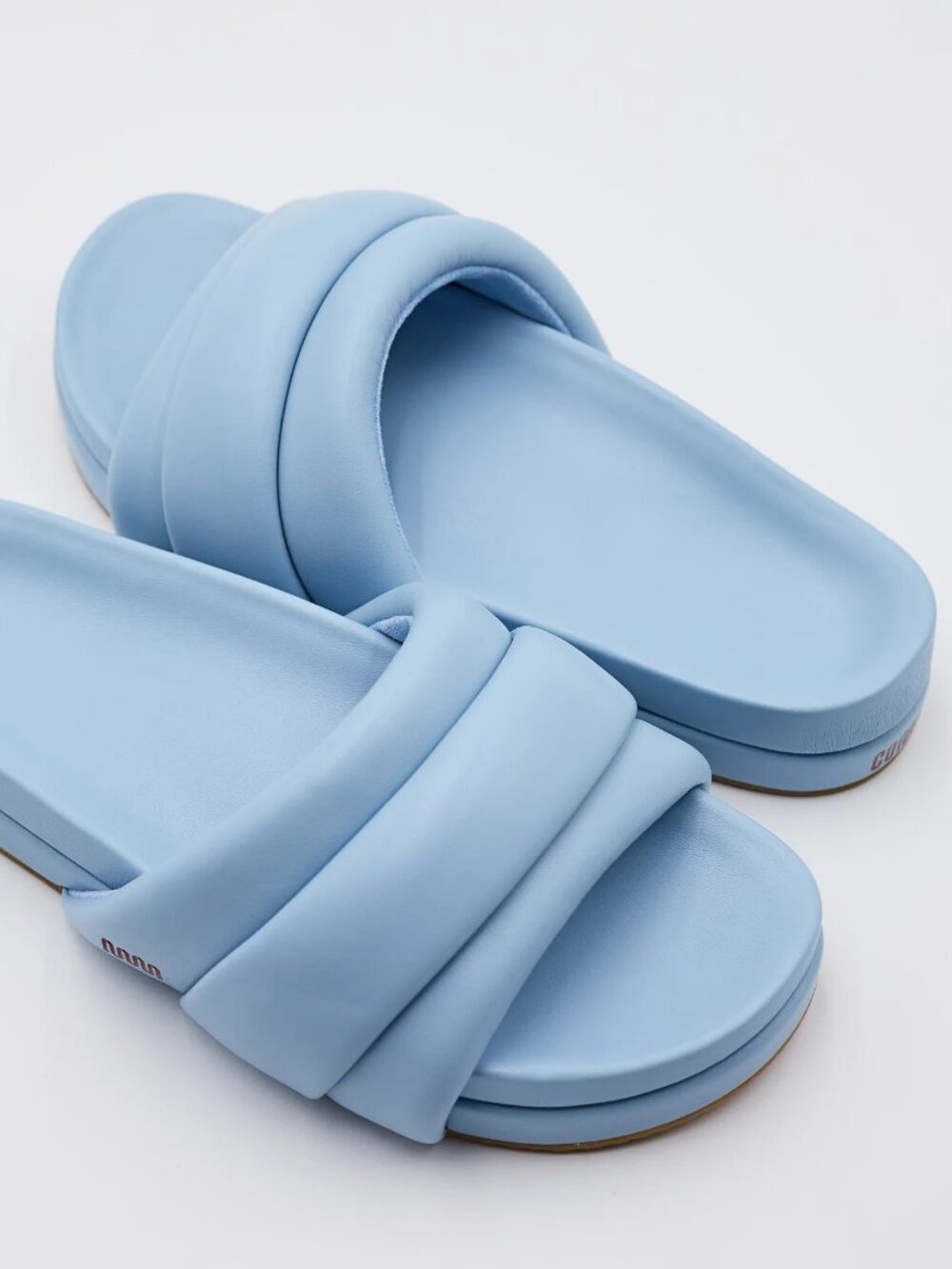 Commbi The Softie Slide in Sky Blue, Size 8